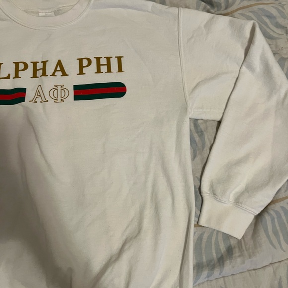 Alpha Phi x Gucci Sorority Crewneck Sweatshirt - Picture 4 of 6